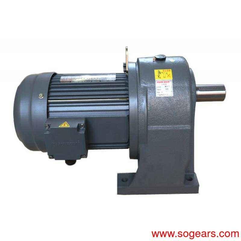 Helical-Worm Gear Reducer right angle gear motor rotisserie.